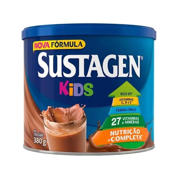 Sustagen Suplemento Alimentar Kids Chocolate - 380g
