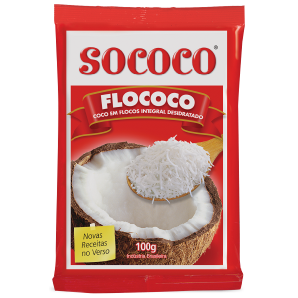 Coco Ralado Flocado Sococo 100g