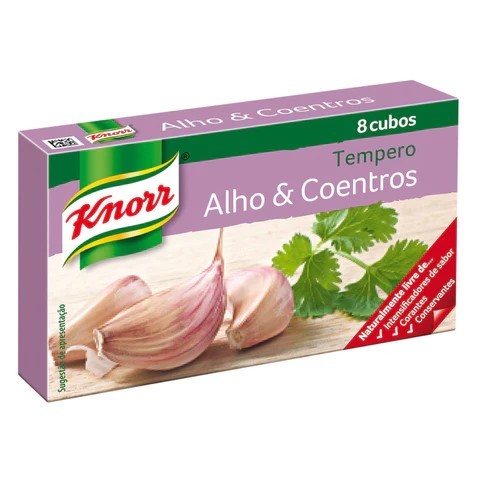 Knorr Alho e Coentro 8 cubos 72g