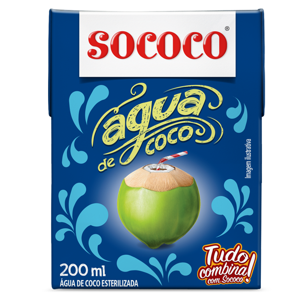 Agua de Coco 200 ml Sococo