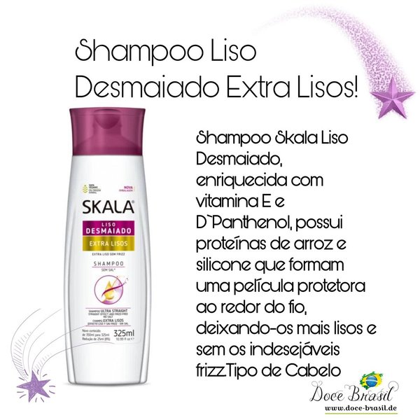 Shampoo Extra Lisos 325ml