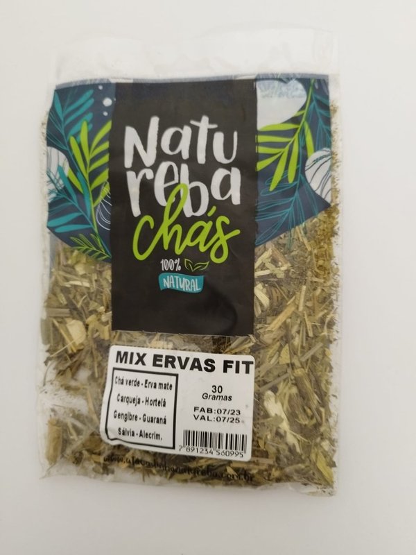 Natureba Cha Mix de Ervas Fit 30g