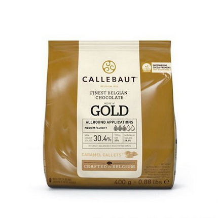 Callebaut Chocolate -Gold- 400gr