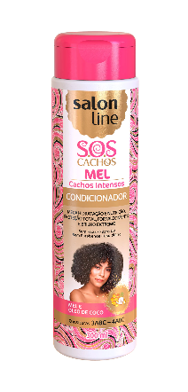 Condicionador SOS Cachos Mel Cachos Intensos Salon Line 300ml