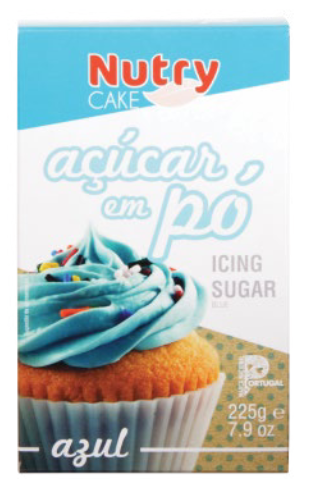 Icing Sugar Azul 225g