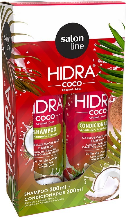 HIDRA - KIT SH+COND. LEITE DE COCO & COLÁGENO 300ML