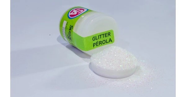 Glitter em Pó para Decoração Pérola 5g - Sugar Art