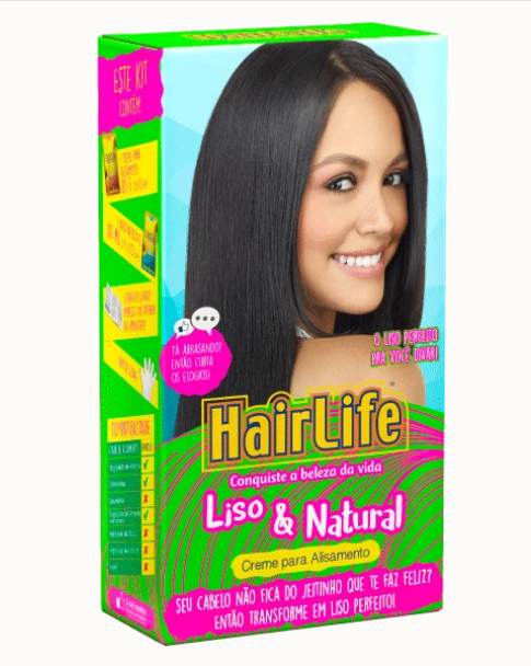 Kit de Alisamento HairLife Liso&Natural