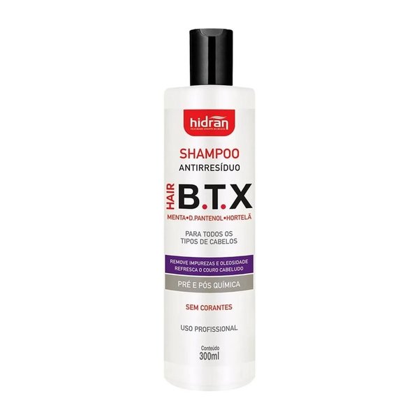 Shampoo Antirressíduo Hair B.T.X 300ml